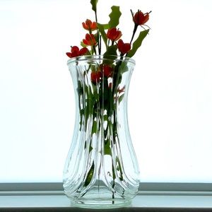 Vintage Hoosier Glass Vase